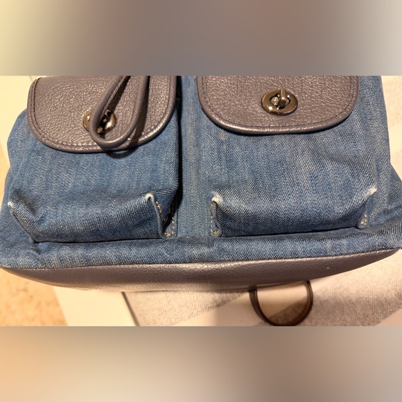Coach Denim Backpack - Picture 12 of 12